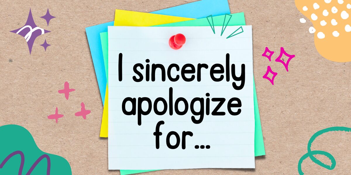 英語フレーズ I sincerely apologize for ...