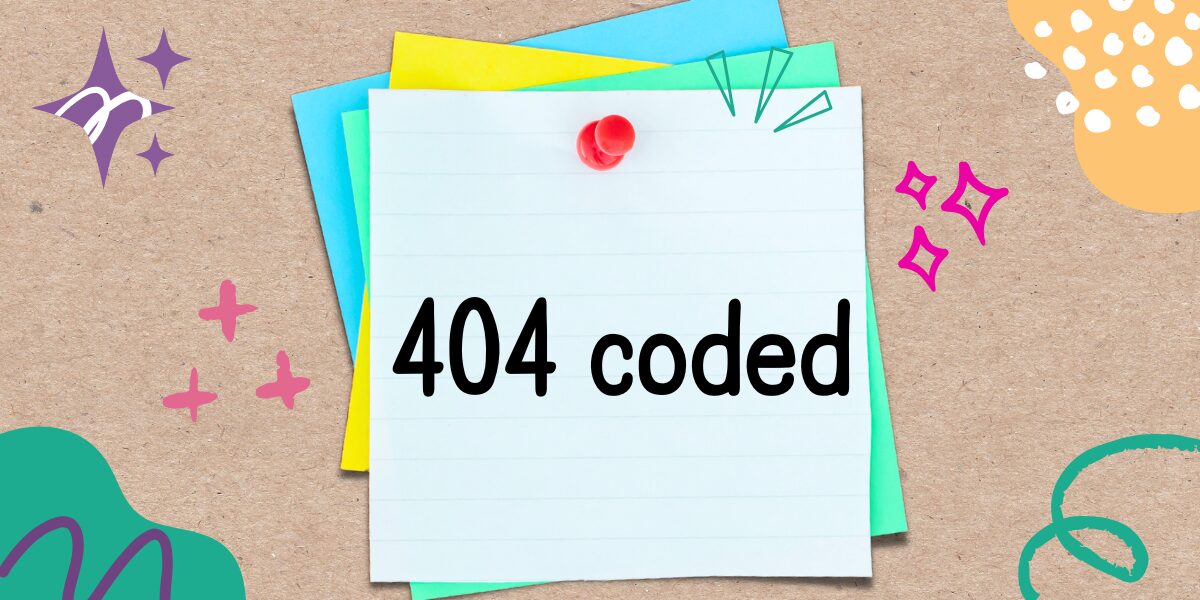 英語フレーズ　404 coded