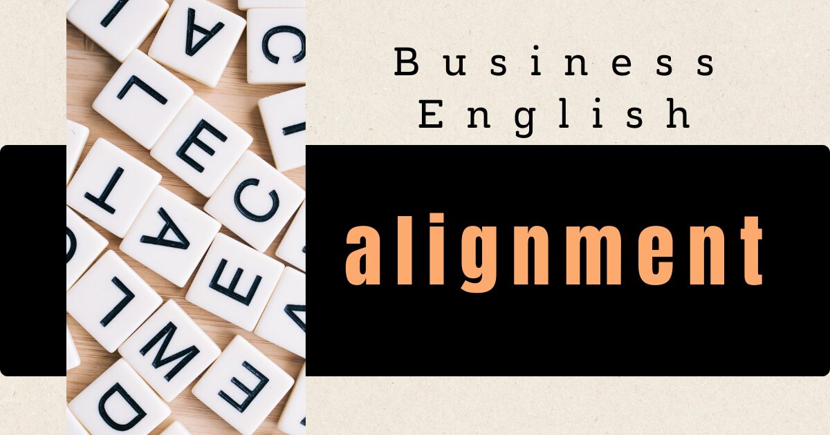 Business English alignment